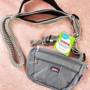 Kong removable pouch hands free leash Clearance